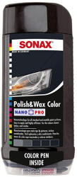 SONAX Autópolír és viasz, fekete 500ml Sonax Polish & Wax Color NanoPro