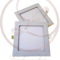 Masterled Proma 12 W-os süllyesztett meleg fehér négyzet alakú LED-es mennyezetlámpa (1971)