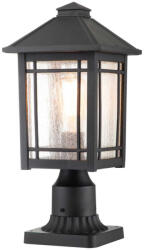 Quoizel Cedar Point QZ-CEDAR-POINT3-M-BK Kültéri Állólámpa 1x60W/E27 IP44 (QZCEPOINT3MBK)