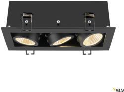 SLV KADUX 1007567 Beépíthető spotlámpa 3x20W/LED 3000K 2350lm IP20 (1007567)