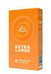 Toptalia Love Match Extra Large nagy méretű XXL óvszer 6db (XTE201178)