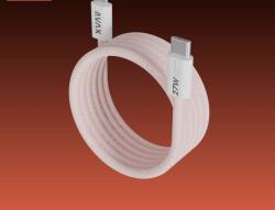 AVAX USB 2.0 Type C Lightning Töltő/adat Rózsaszín 1m CB611P (CB611P)