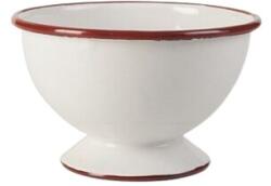 Ibili Tál állvánnyal Ibili-Bordeaux, zománcozott acél, 12x7, 5 cm, fehér/piros (IB-909512-988210357)