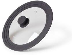 Fissman Multisize Üvegfedél, 24 / 26 / 28cm, szürke (FI-9948)