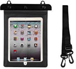 Hurtel Vízálló PVC tablet tok - fekete