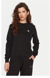 KARL LAGERFELD Női blúz, Karl Lagerfeld, 304579752, Biopamut, XS INTL, Fekete (0000304579752_XS)