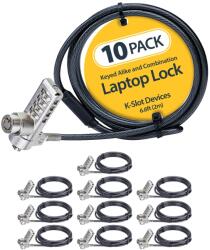 STARTECH DUALKA10-LAPTOP-LOCK 10-Pack Dual-Access Laptop Lock (DUALKA10-LAPTOP-LOCK)