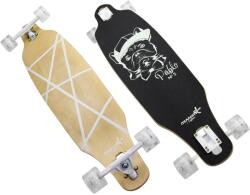  Muuwmi 625 Lights Longboard GLOW ABEC 7 Pablo gördeszka fekete-zöld (625)