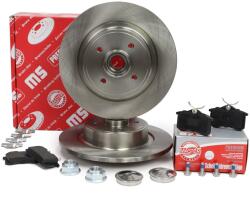  Féktárcsák + Betétek Hátsó Renault Grand Scenic Ii (jm0/1_)