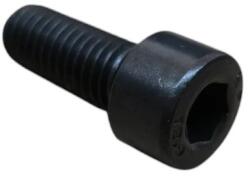  M8-as fekete csavar hengeres fejű 20mm