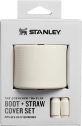 Stanley Quencher Комплект силиконови защитни аксесоари за термо чаши 0.59 - 0.89 л, кремав (10-12478-069)