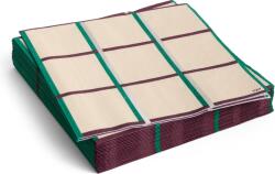 Hay Pattern Салфетки 33 x 33 cm бордо-зелено каре, 20 бр (AE732-E139-AU26)