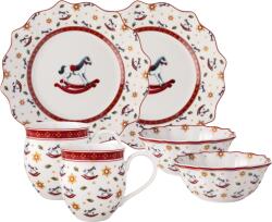 Villeroy & Boch Toys Delight, сервиз за хранене за 2 души, люлеещ се кон, 6 ел (14-8585-7289)