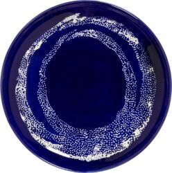 Serax Feast чиния за закуска на точки, 19 см, тъмносиньо-бяла (B8921004I)