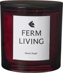 ferm LIVING Vitto Ароматна свещ, 12 см, бордо (1104271918)