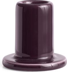 Hay Tube S Свещник за класическа свещ, бордо, керамичен (AB540-A601-AG31)