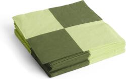 Hay Pattern Хартиени салфетки 40 x 40 см, светлозелена каре, 20 бр (AE732-E140-AQ03)
