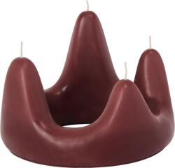 ferm LIVING Stala Ring свещник, бордо (1104271838)