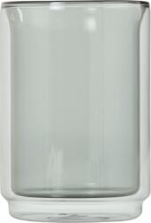 AdHoc Impact Чаша с двойни стени 400 ml, прозрачна сива (AH-TK83)