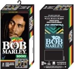Bob Marley Zokni 3 Pack One Size (BOD370-001-O-M)