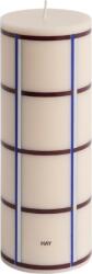 HAY Column M Свещ, кремаво, бордо, сребристо (AB401-A602-AU42)