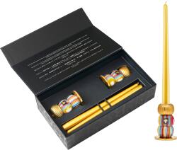 Baobab Collection Gemelli Gold Свещници със свещи, Комплект 4 ел (GEMELLIGOLD)