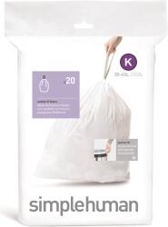 simplehuman Торбички за боклук Simplehuman обадете се К 35 - 45 л 20 бр (cw0171)