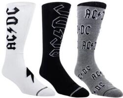 AC/DC 3 Pack One Size Zokni (ACD370-087-O-M)