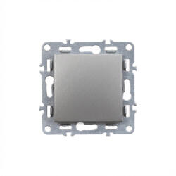 Leziter Nova kereszt kapcsoló 10A 250V 107 szürke (LN107-SZ) - leziteronline