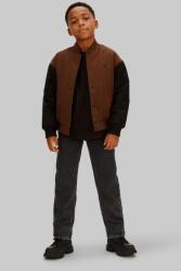 Calvin Klein Jeans gyerek farmer STRAIGHT - fekete 176