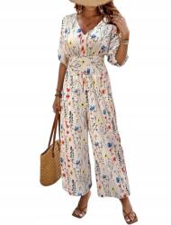 Shein XL Virágmintás Overál