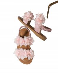 Shein 23 Db Virágmintás Lány Szandál