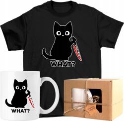  Bögre szett Póló Macska kés What Kész Ajándék 140 (AP71.31.140)