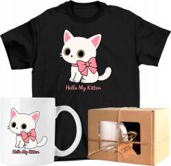  Bögre szett Póló My Kitten Cica kawaii Ajándék Xs (AP67.54.XS)