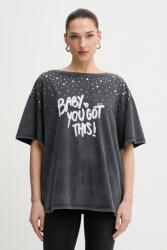 Liu Jo pamut póló - szürke M