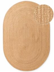 Hanse Home Natúr színű kétoldalas-kézi szövésű juta szőnyeg 160x230 cm Braided - Hanse Home
