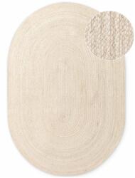 Hanse Home Világos natúr színű kétoldalas-kézi szövésű juta szőnyeg 160x230 cm Braided - Hanse Home