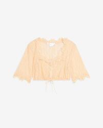 Bonprix 44-ES Csipkés Rövid Ujjú Felső