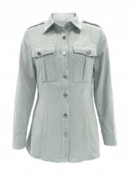 Shein M Hosszú Ujjú Kordbársony Ing