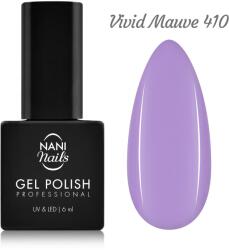 Naní gél lakk 6 ml - Vivid Mauve
