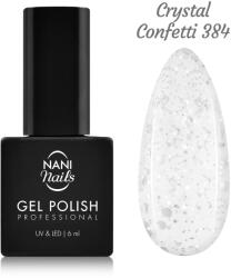 Naní gél lakk 6 ml - Crystal Confetti