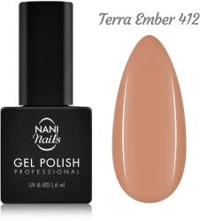 Naní gél lakk 6 ml - Terra Ember