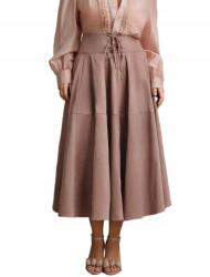 Shein XXL Velúr Női MIDI Szoknya