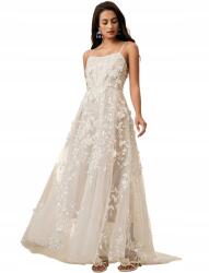 Shein 42-ES Esküvői Ruha Tornacipővel (sz2411293242229937)