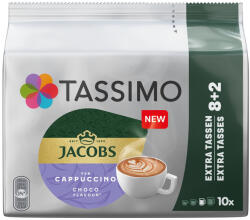 TASSIMO kapszulák Jacobs Cappuccino Choco 8+2 adag (8711000691786)