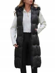 Shein M Hosszú Kapucnis Mellény