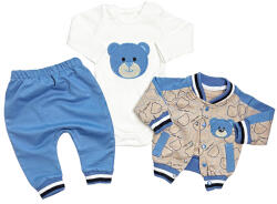 Baby 3részes babaruha szett- Maci Méret: 68-74