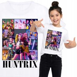 Miłym Druczkiem Démonvadász Póló Huntrix Kpop Demon Hunters Fehér 122 cm (huntrix)