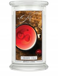 Kringle Candle Nagy Cherry Chai gyertya Kringle Candle (846853068855)