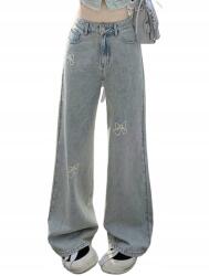 Shein XL Nyomott Mintás Farmer Nadrág